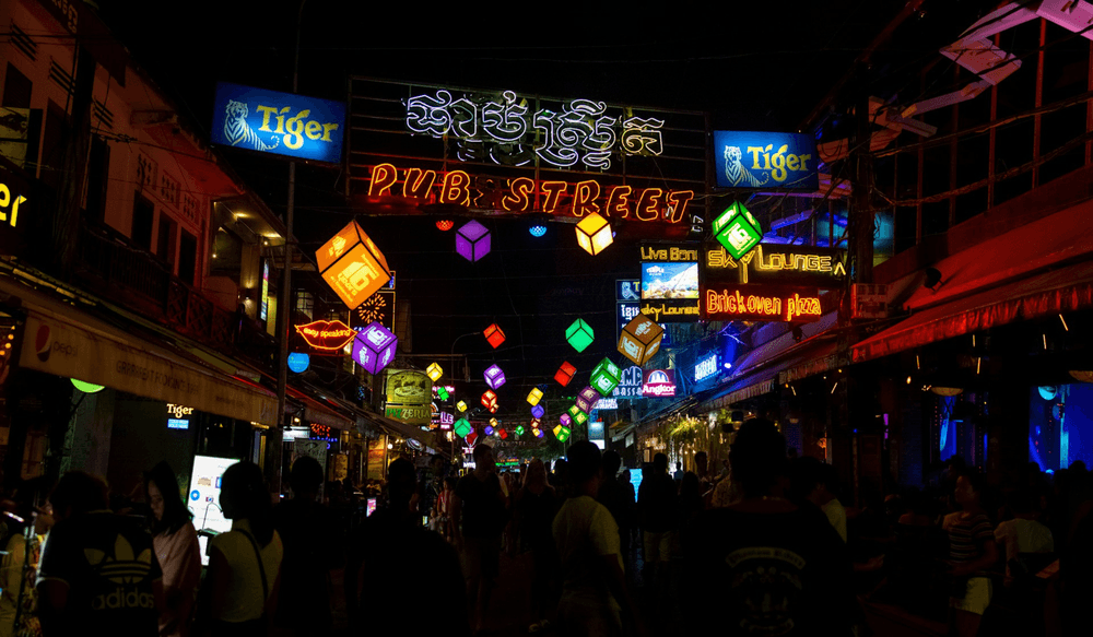 Pub street - Siem Reap