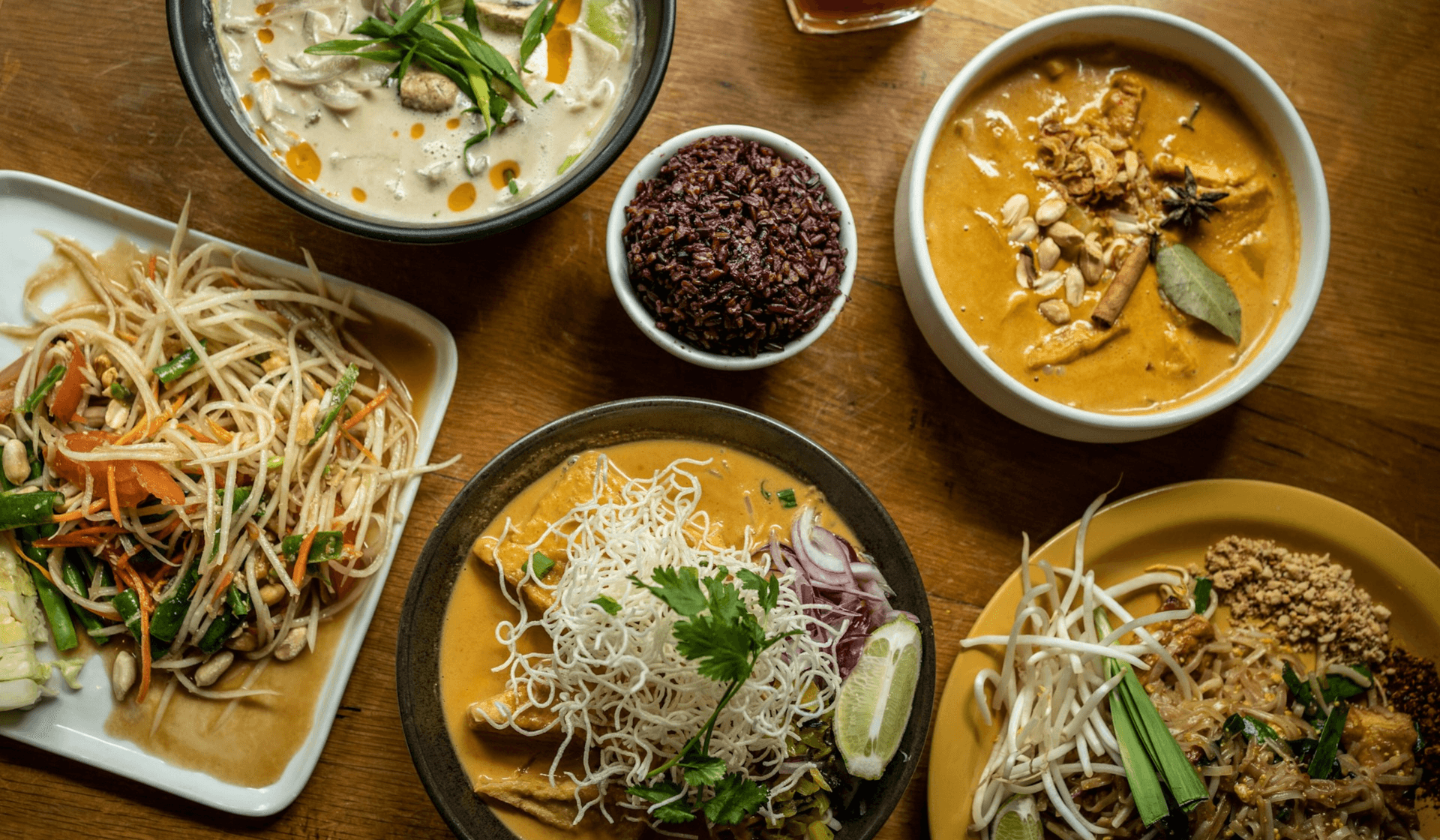 Le meilleur de la cuisine végétarienne thaïlandaise
