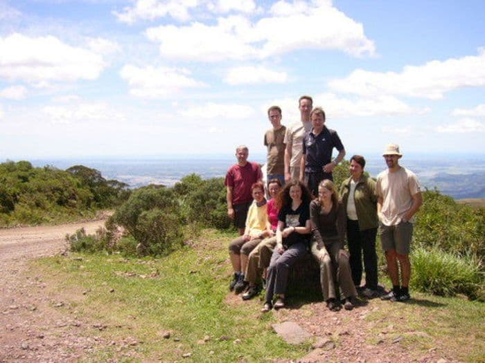 An der Grenze zwischen Rio Grande do Sul und Santa