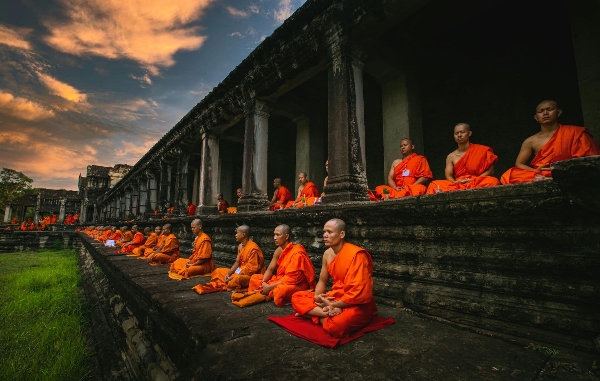 Angkor Monks