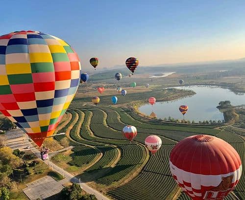 Hot air balloon chiang mai