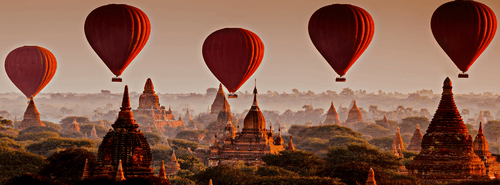 Myanmar Bagan Banner