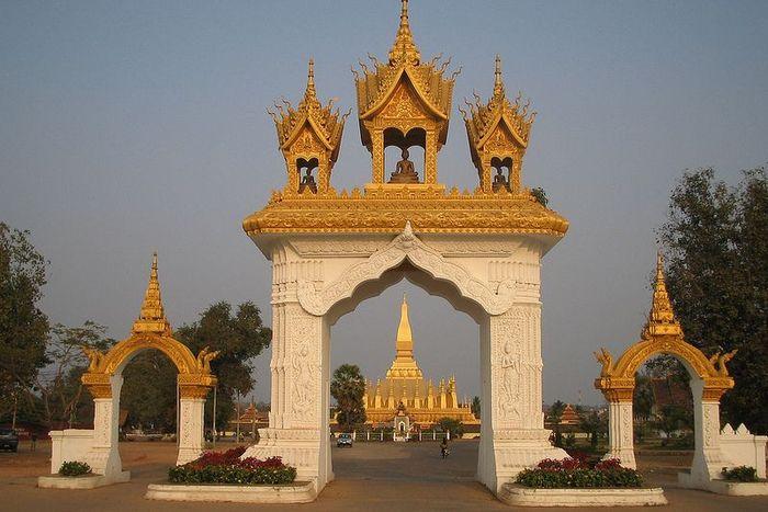 Vientiane Pha That Luang XLAO Laos