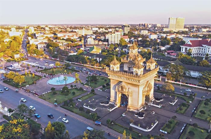 Patuxai Momument Vientiane Laos