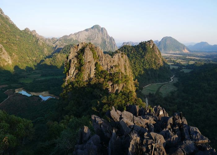 Vang Vieng Laos XLAO Cliff