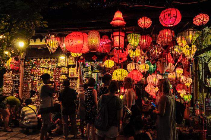 Hoi An night  hoian Vietnam lantern 
