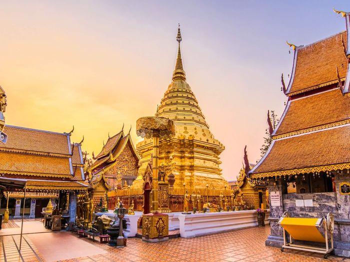 Wat Phra That Doi Suthep Chiang Mai Temple Thailand