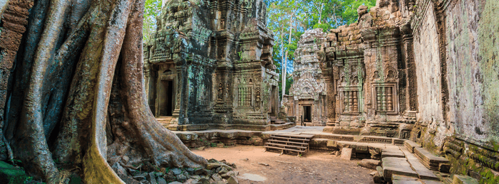 Angkor wat cambodia banner