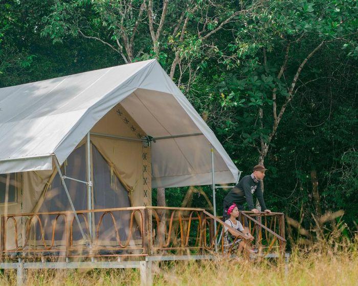 Cardamon tented camp