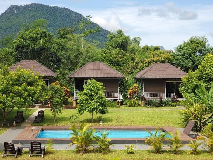 Bearlin bungalow Vang Vieng Laos