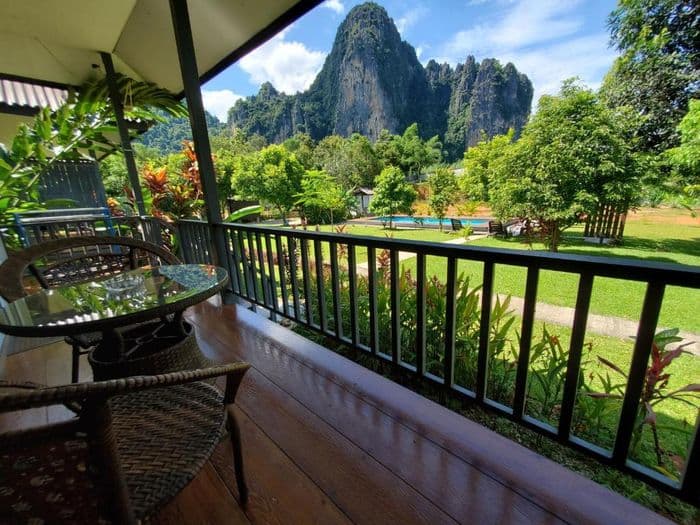 Bearlin bungalow Vang Vieng Laos