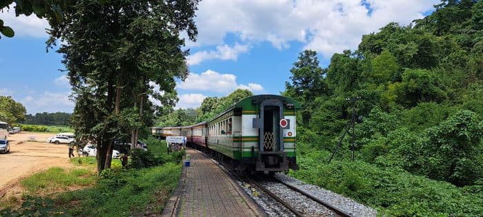 Train to Tham Krasae
