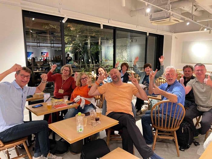 gestrandet in der Hotel Lobby