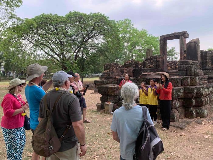 Partage dans un territoire méconnu de la Thaïlande