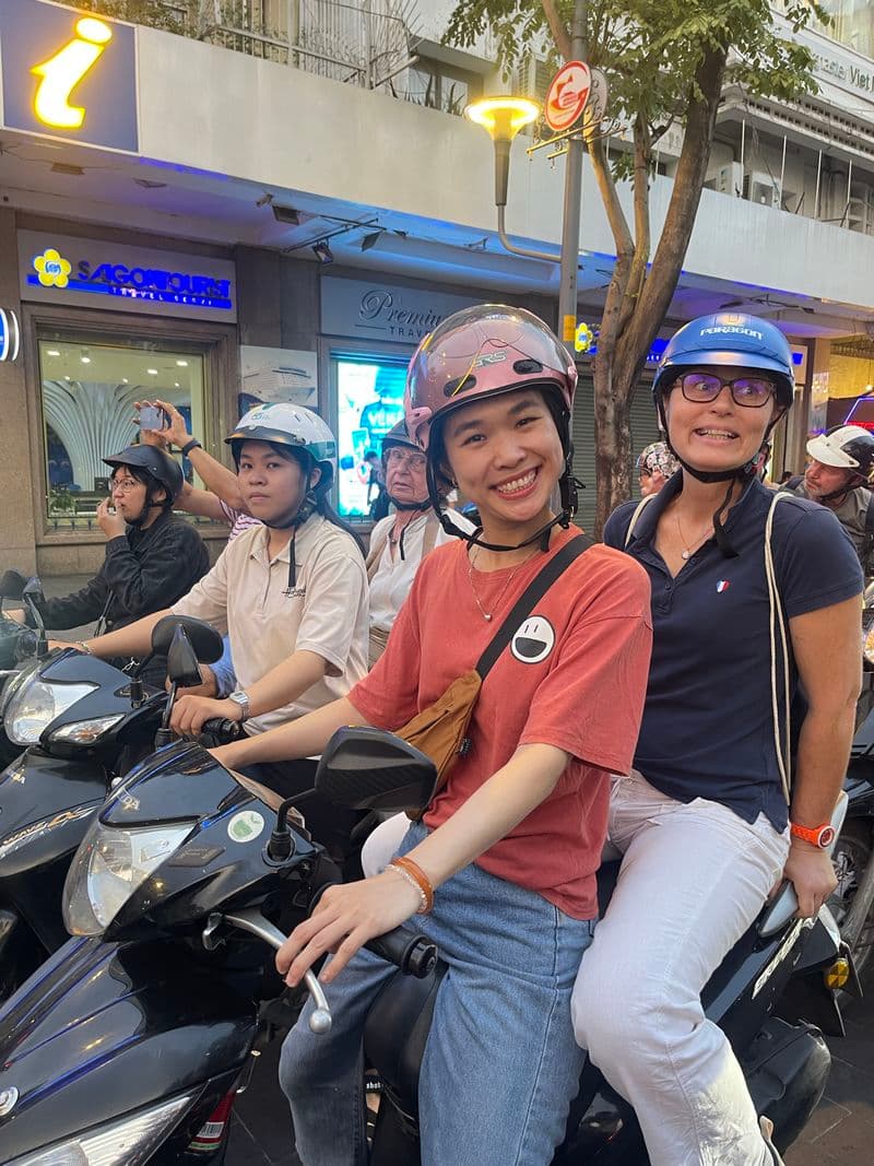 Balade en scooter à SaiGon