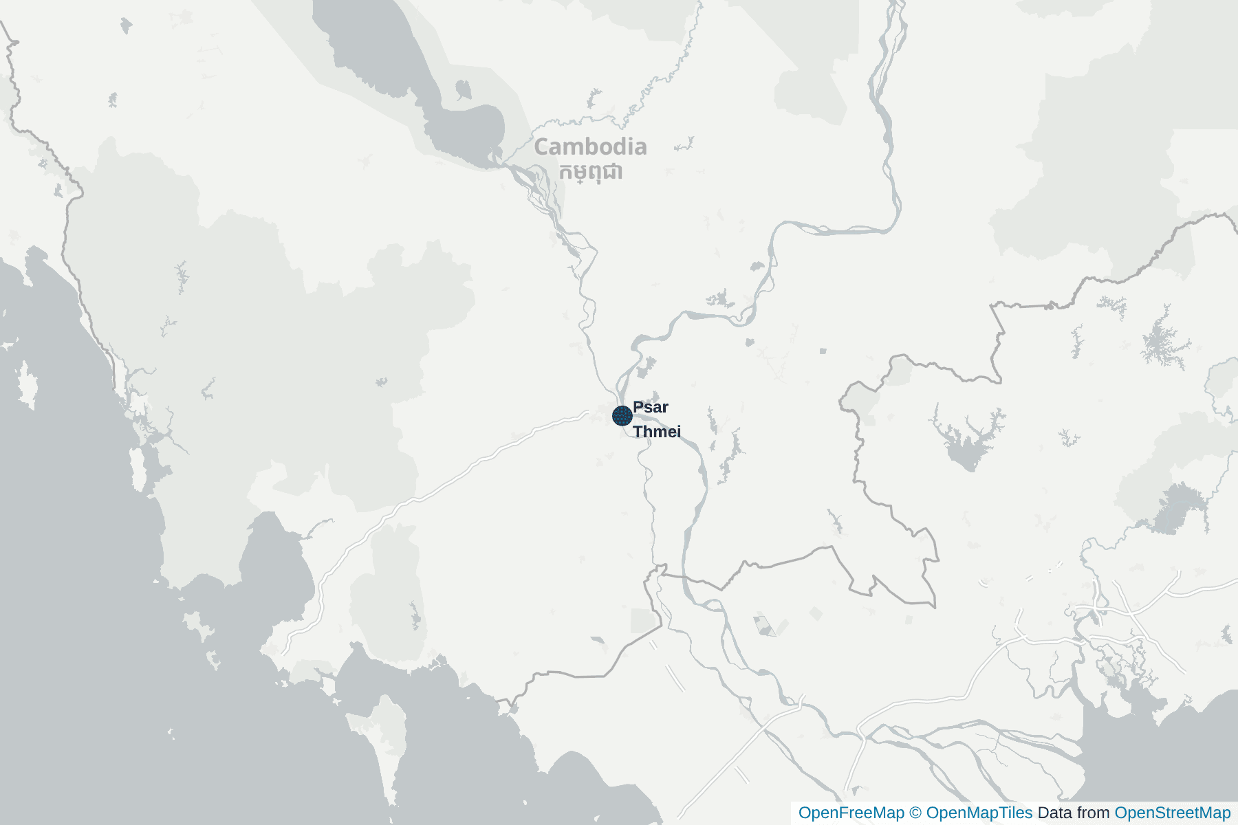 Carte de Psar Thmei