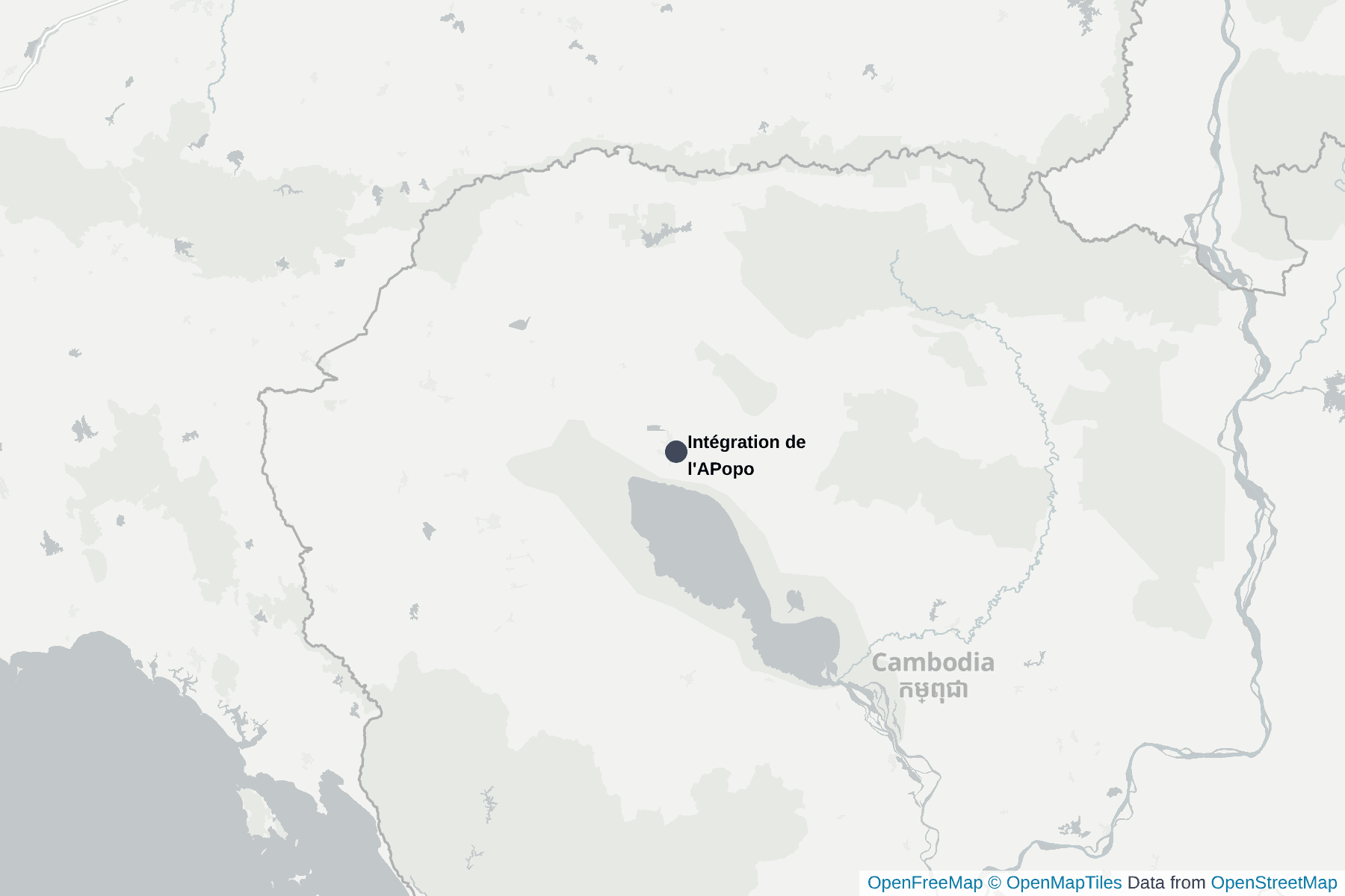 Carte de Intégration de l'APopo