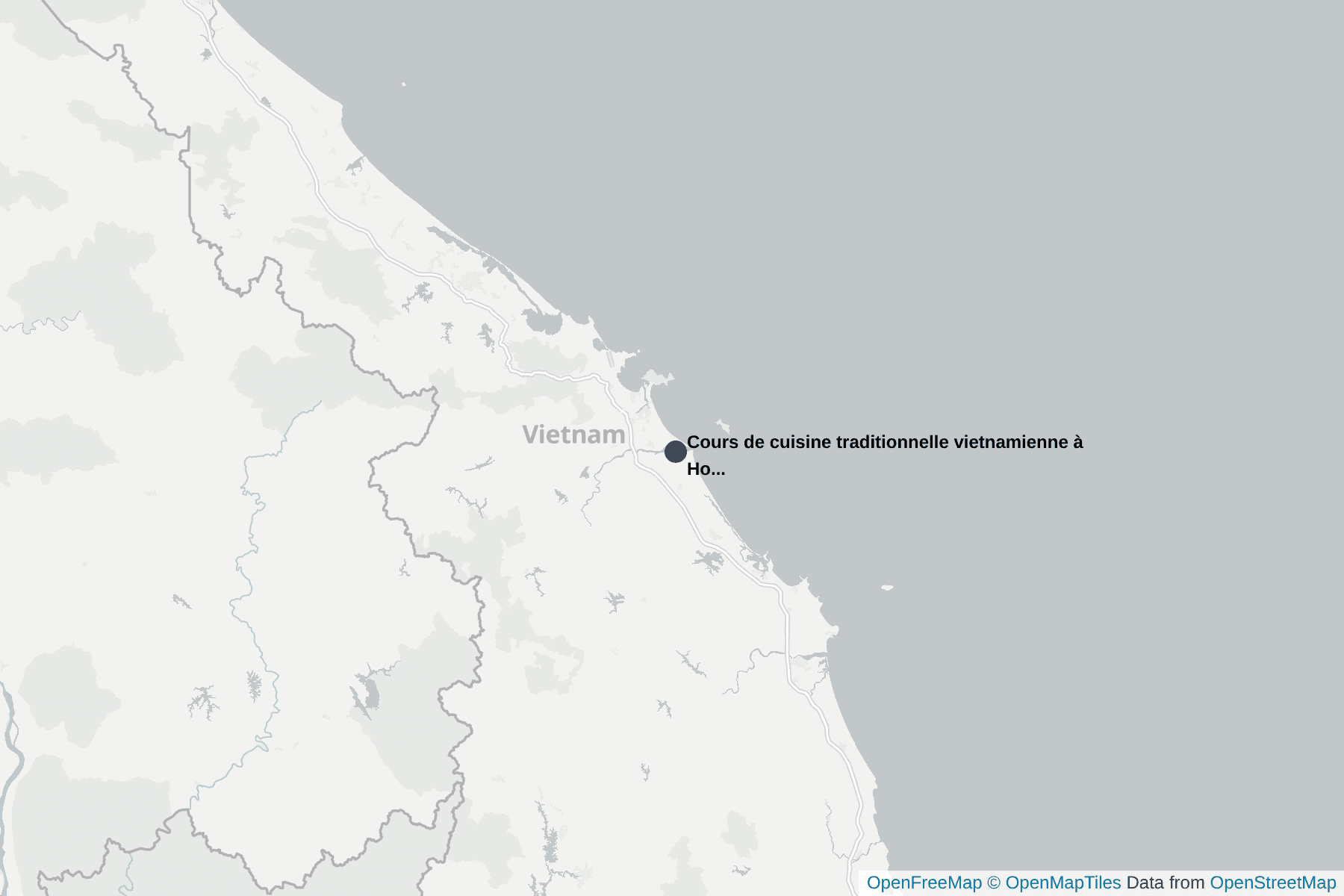 Carte de Cours de cuisine traditionnelle vietnamienne à Hoi An